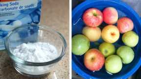 Remove Pesticides from Your Fruits with This Simple Trick