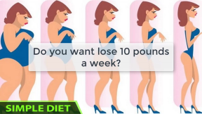 Simple Diet - Meal plan: How to Lose 10 Pounds in One Week - EXTREMELY Simple and Effective #diet