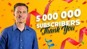 I Hit 5 million subscribers! Thank You!!!