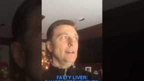 Fatty Liver: Causes, Treatments, Vitamins #drericberg #shorts #fattyliver #liverhealth