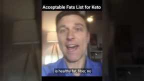 Dr. Berg’s Acceptable Fats List for Keto