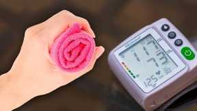 How to Lower Blood Pressure Naturally Using a Towel
