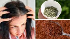 Mix Green Tea and Coffee to Dye Your Hair Without Chemicals