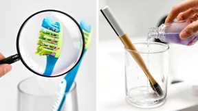 Soak Your Toothbrush in Hydrogen Peroxide for This Incredible Reason