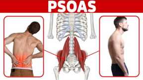 How to Release a Tight Psoas Muscle in ONE MINUTE / for Low Back Pain and Poor Posture