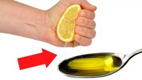 A Spoonful Of Olive Oil With Lemon Will Do Wonders For Your Health