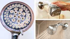Learn the Easy Hack to Unclog and Clean Your Shower Head in Minutes