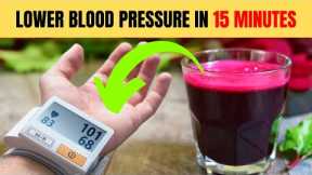 Lower Blood Pressure Naturally In Just 1 Hour With This Juice!