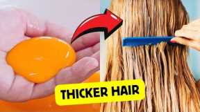 How to Get Thicker Hair Naturally (Thicker Hair Home Remedy)